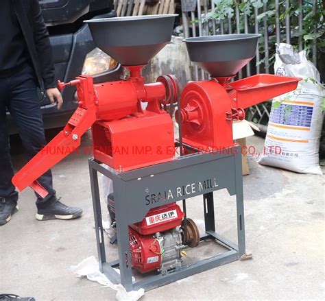 Diesel Engine Rice Milling Machine Home Use Electric Rice Miller Machine For Sale Rice Mill