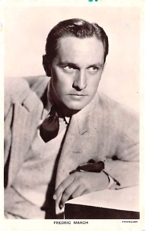 Fredric March Actor Actress Movie Star Postcard OldPostcards