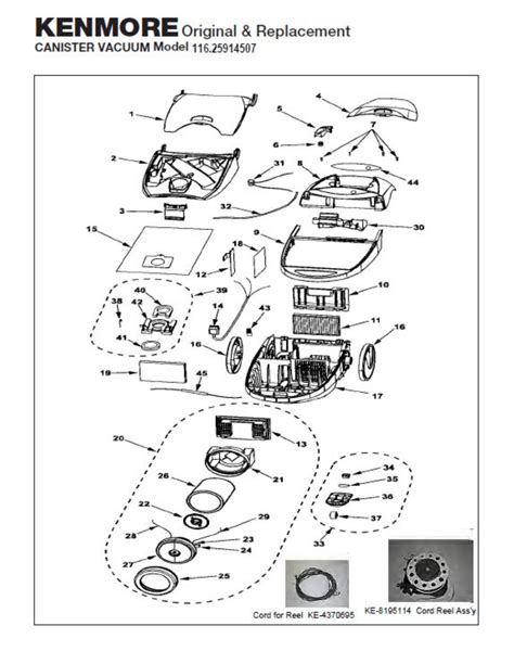 Wiring Diagram For Kenmore Vacuum Cleaner Wiring Draw And Schematic