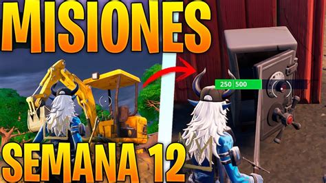 Como Completar Todas Las Misiones De La Semana 12 Misiones De Esta Temporada De Fortnite