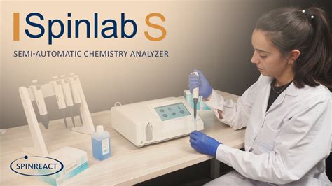 Spinlab S Semi Automatic Chemistry Analyzer Youtube