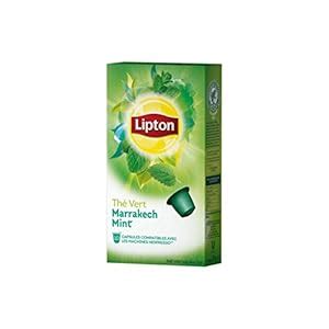 Lipton Thé Vert Marrakech Mint 30 capsules Amazon de Lebensmittel