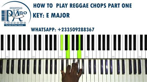 How To Play Reggae Chops Intermediate Youtube