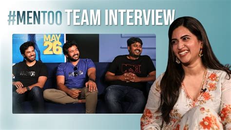 Mentoo Movie Team Funny Interview Naresh Agastya Sudharshan