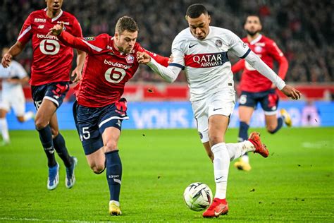 Ligue 1 Lille Arrache Le Match Nul Face Au PSG