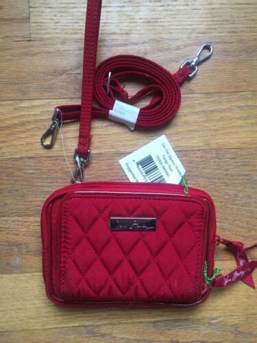 Vera Bradley On The Square Wristlet Tango Red NWT EBay