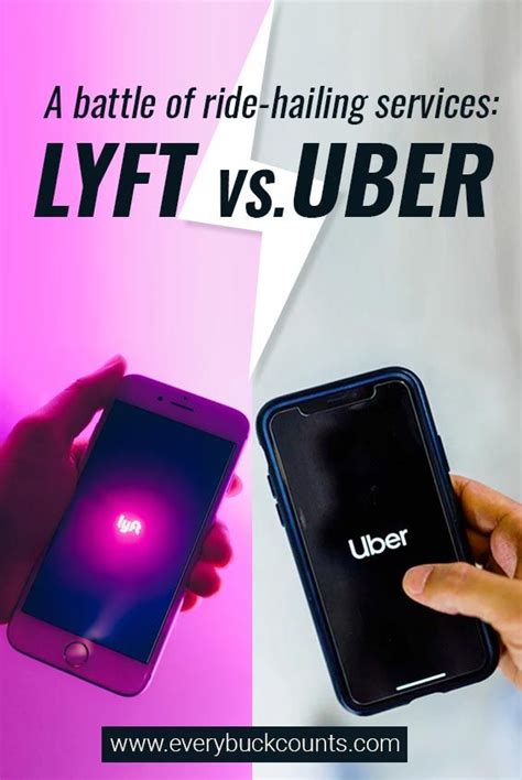 A Battle Of Ride Hailing Services Lyft Vs Uber Uber Vs Lyft Lyft Uber