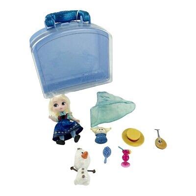 Disney Animators Collection Elsa Frozen Mini Doll Playset