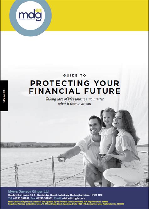 Guide To Protecting Your Financial Future Myers Davison Ginger