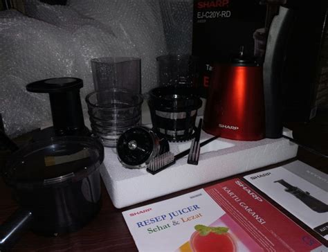 Jual Sharp Slow Juicer Ej C 20 Y Rd Merah Terbaik Informa