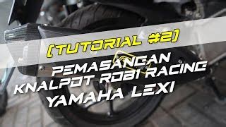 Jual Knalpot Standar Racing Rcb Power Boom Yamaha Aerox Lexi Di