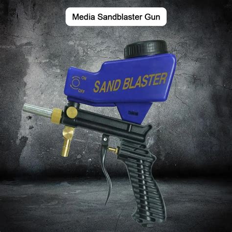 Discount Improved Sandblaster Sand Blaster Gun Kit Soda Blaster Media Sandblaster Gun