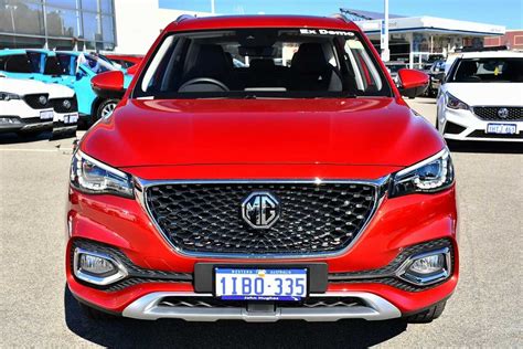 Sold Mg Hs Plus Ev Essence Fwd In Dimaond Red Demo Suv