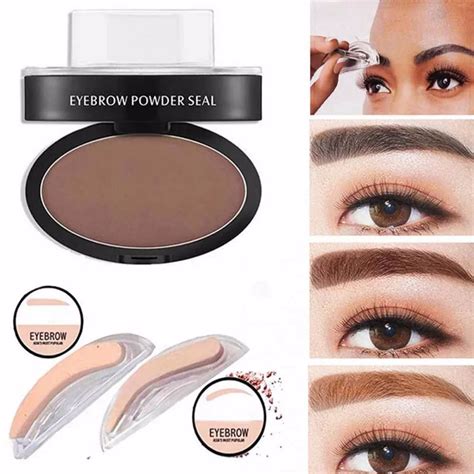 High Quality Waterproof Natural Eyebrow Stamp Beauty Makeup Tool ...