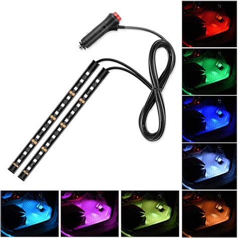 Led Bar Car Interior Backlight Ambient Mood Foot Light With C Ig Arete