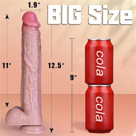 Dildo De Pulgadas Con Ventosa Realista Y Grueso Para Adultos Y