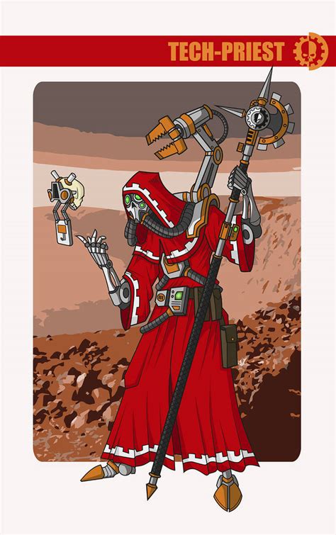 Tech Priest By Reaprycon On Deviantart