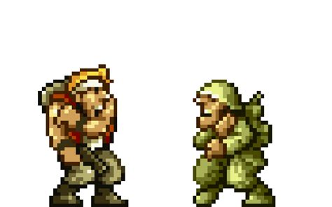 Metal Slug Character Sprites