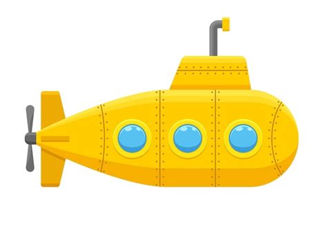 Yellow Submarine - Clip Art Library