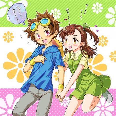 Digimon Tamers Takato And Jeri