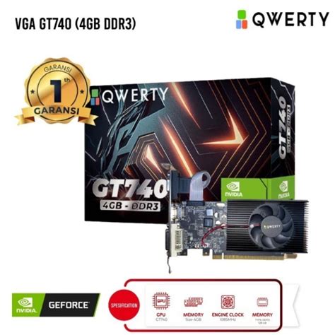 Jual Vga Qwerty Gt Gb Ddr Geforce Gt Graphic Card Shopee