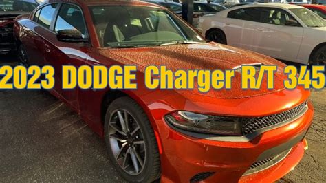 2023 Dodge Charger R T 345 5 7L V8 HEMI MDS VVT Engine YouTube