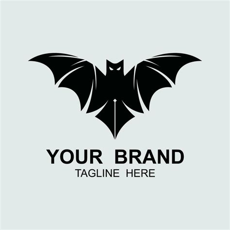 Bat Vector Icon Logo Template 34456642 Vector Art At Vecteezy