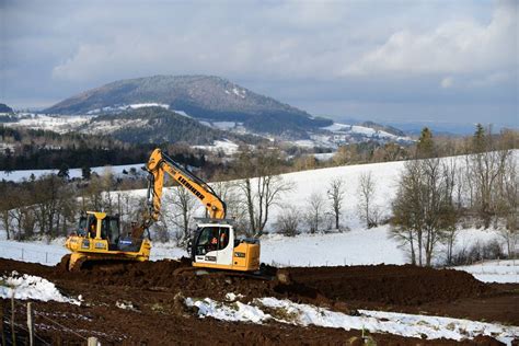 RN 88 Les Travaux Du Contournement Entre Le Pertuis Et Saint Hostien