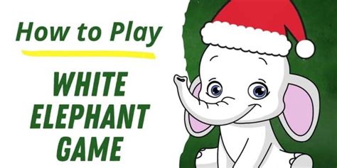 White Elephant Game Rules and How to Play? | Bar Games 101