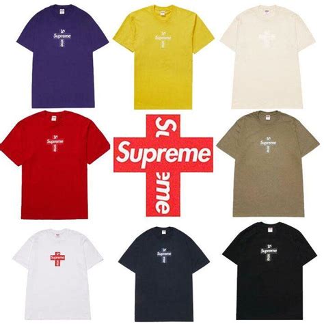 Supreme Cross Box Logo Tee メルカリ