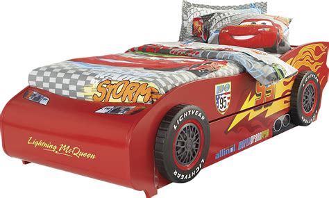 Disney/Pixar Cars Lightning McQueen Twin Bed By Delta Children | stickhealthcare.co.uk