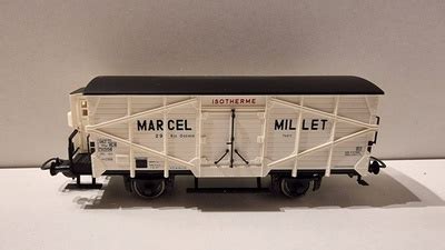 Wagon Essieux Isotherme Bois Livr E Marcel Millet