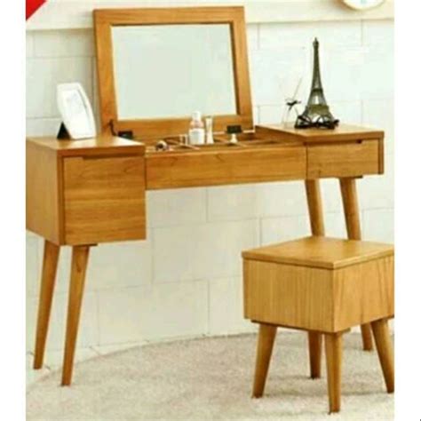 Jual Meja Rias Retro Kayu Jati Shopee Indonesia