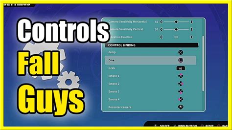 How To Change Controls Key Bindings In Fall Guys PS4 PS5 Xbox