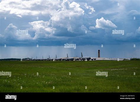 Eight Kc Stratotanker Aircraft Assigned To The St Air Refueling