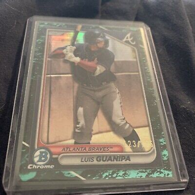 2024 Bowman BCP 118 Luis Guanipa Chrome Prospects Lunar Glow