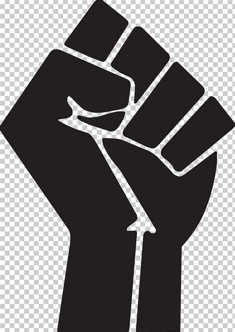 Raised Fist Symbol PNG, Clipart, Black And White, Black Nationalism ...