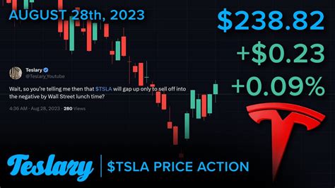 Tesla Stock On August 28th 2023 TSLA Bulls Become Exit Liquidity As