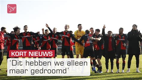 Almere City Wint Met Van Vitesse Reactie Trainer En Spelers