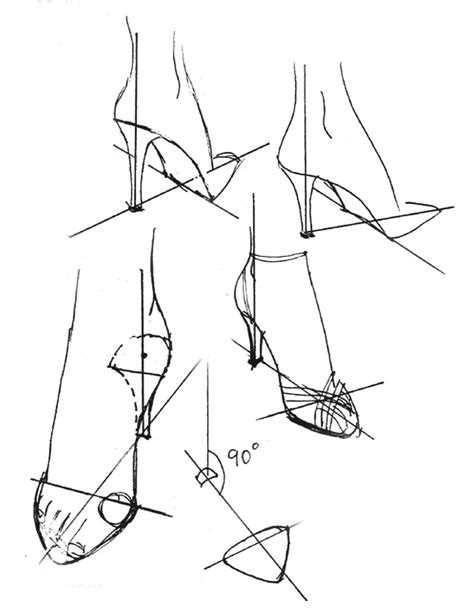 Drawing High Heels | Shoe design sketches, Fashion illustrations ...