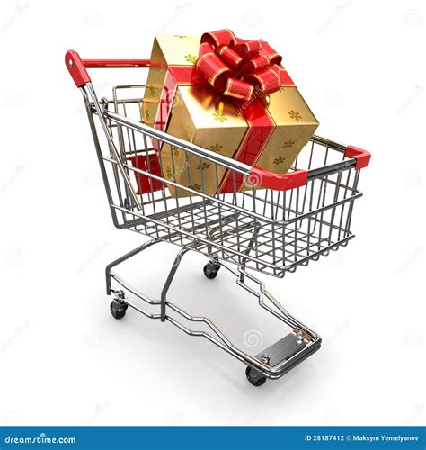 T In Shopping Cart Stock Photography Image 28187412