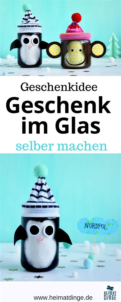 Diy Geschenk Im Glas Tiere Grafik Heimatdinge