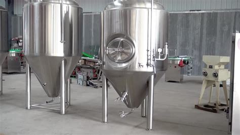 Stainless Steel L L L Dimple Jacket Wine Fermenter Bright