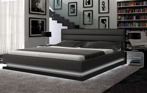 Platform - Beds / Beds, Frames & Bases: Modern White Platform Bed With ...