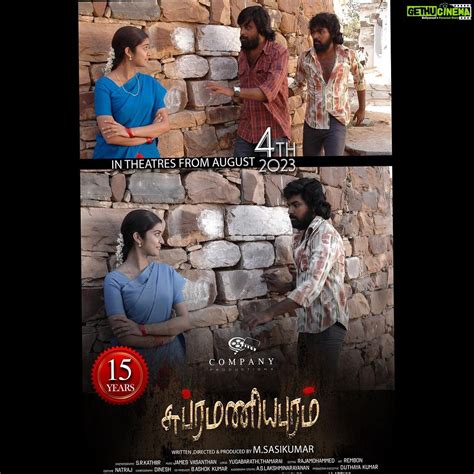 sasikumar instagram subramaniapuram  releasing  tomorrow