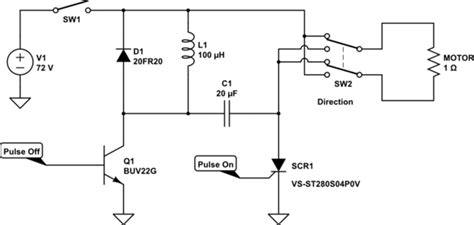 voltage regulator - DC motor speed control using SCR - Electrical ...