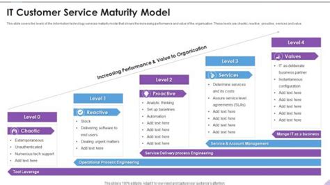 Customer Maturity Model Slide Team