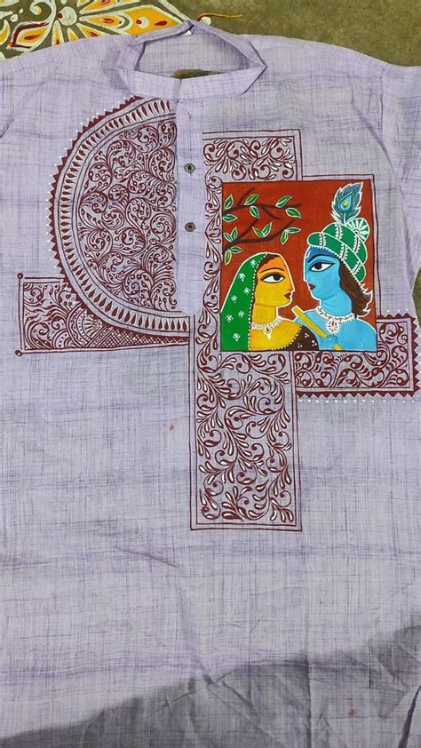 Febric Colour Punjabi Fabric Paint Diy Hand Painted Fabric Fabric