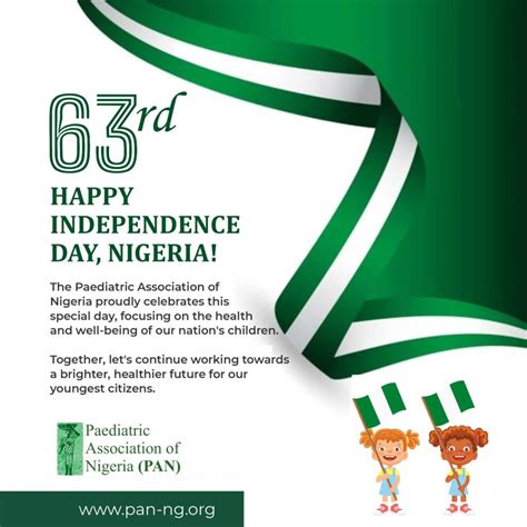 Happy 63rd Independence Day Nigeria Paediatric Association Of Nigeria