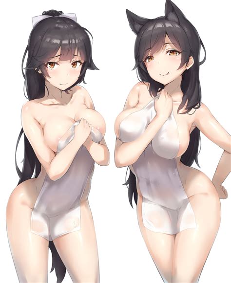 Atago Azur Lane Takao Azur Lane Big Ass Hentai